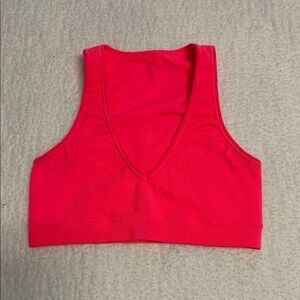 Calvin Klein Performance Neon Pink Sports Bra